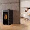 Stanley Solis K1700+ Black Pellet Stove - Boiler