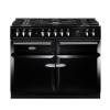 Stanley Supreme Deluxe 110cm Dual Fuel Range Cooker in Black