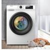 Steam function icon on Hisense washing machine