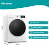 Steam wash and Baby Care programme on Hisense WFQA1014EVJM