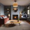 Stovax Riva2 40 wood burning fire with designer cast feet and curved styling