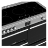 Stoves Precision Deluxe 1000Ei Stainless Steel