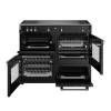 Stoves Richmond Deluxe RD110Ei ZLS BLK 110cm Induction Range Cooker - 444411880