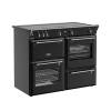 Stoves Richmond Deluxe RD110Ei ZLS BLK 110cm Induction Range Cooker - Black 444411880