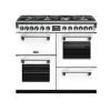 Stoves Richmond Deluxe S1000DF Dual Fuel Range Cooker Icy White