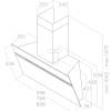 Stripe Cooker Hood Dimensions