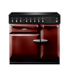 Supreme Deluxe 90 CRANBERRY Induction Range Cooker at Dalzells