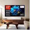 TCL 43P7K-UK 43 inch QLED Google TV front view