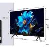 TCL 4K HDR Direct LED Smart TV dimensions