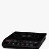 TEFAL IH201840 portable induction hob in black with ceramic cooking plate