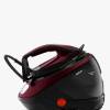 Tefal GV9230GO Pro Express Protect High Pressure Steam Generator Iron - Black & Burgundy