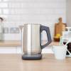 The Ninja KT201UK 1.7 Litres Jug Kettle on a countertop in a modern kitchen setting