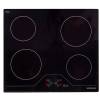 Top view of NordMende HCT63FL 60cm ceramic hob with four cooking zones