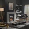 Torridon Chrome Optiflame 3D Electric Inset Fire