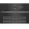 Touch control LED display on Blomberg ROKW8370B microwave oven