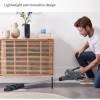 VAX cordless vacuum cleaner in action on hard floors and carpet