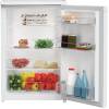 White Zenith ZLS4584W 54cm larder fridge with reversible door