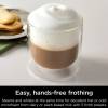 milk foam for a homemade latte