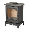 traditional multifuel stove bevelled edges