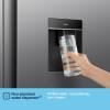 water dispenser, MS91558DES fridge freezer