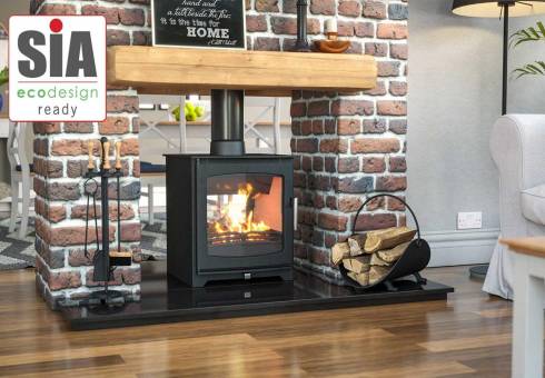 Henley Wood Burner Double Sided Stoves