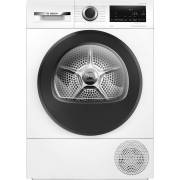 Bosch Series 6 WQG24500GB 9kg Heat Pump Tumble Dryer in white front view