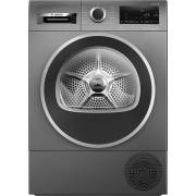 Bosch Series 6 WQG245R1GB 9kg Heat Pump Tumble Dryer in cast iron grey