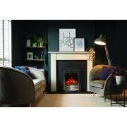 FireFx Amara chrome and black electric fire
