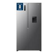 Fridgemaster MS91558DES American fridge freezer silver