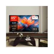 Front dimensions of the TCL 85T8C-UK 85 inch Google TV