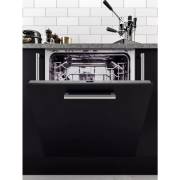 Front view of Culina UBMD60M.1 integrated dishwasher – 12 place settings, 60cm wide