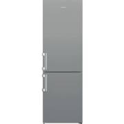 Front view of Indesit IKNS1261S4UK Low Frost Fridge Freezer - Silver
