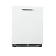 Front view of NordMende DFSN66 integrated dishwasher with door panel