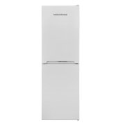 Front view of NordMende RFF317NFWH fridge freezer in white