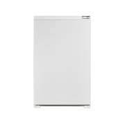 Front view of NordMende RII880A+ integrated fridge with door closed