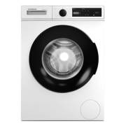 Front view of NordMende WMT1281WH 8kg washing machine in white