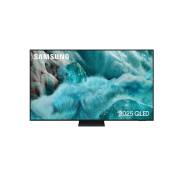 Front view of Samsung QE65Q7F5AUXXUv 65 inch QLED Smart TV with slim bezels