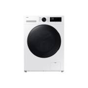 Front view of Samsung WD90DG5B15BEEU 9kg6kg washer dryer in white