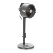 Front view of Shark FA300UK FlexBreeze Pro Mist fan in dark grey and charcoal