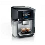 Front view of Siemens TQ717GB3 Bean to Cup Coffee Machine in stainless steel finish