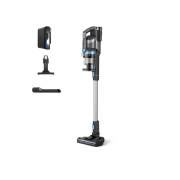 Front view of VAX Pace Plus CLSV-PAKA Cordless Vacuum Cleaner in graphite and silver