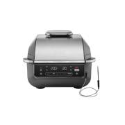 Front view of the Ninja EG351UK Grill & Air Fryer in Black and Silver