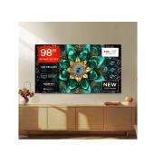 Front view of the TCL 98Q6C-UK 98 inch Smart Google TV
