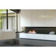 Henley Burner 600 Bioethanol Insert in stainless steel finish