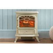 Henley ES2000 Electric Stove - Enamel Cream