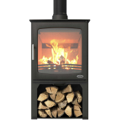 Henley Hazelwood 5kW Wood Burning Stove with Logstore 