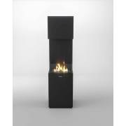 Henley Vienna Bioethanol Stove with tall freestanding design