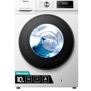 Hisense WFQA1014EVJM 10kg 1400 Spin Washing Machine - White Front View