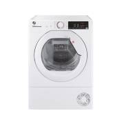 Hoover HLEC9TE 9kg Condenser Tumble Dryer - White Front View