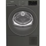 Hotpoint CHD93MGGUK 9kg heat pump tumble dryer in dark grey